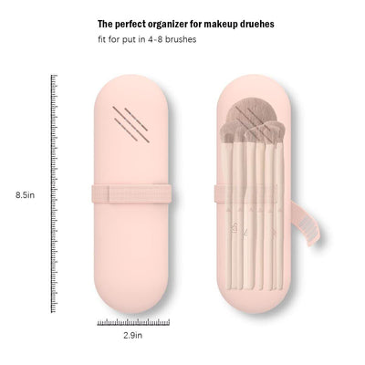 JDZJUCHU- Reise-Make-up-Pinselhalter, Make-up-Tasche, Kosmetiktasche,