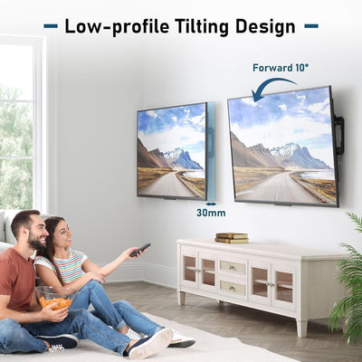 BONTEC 115SB -  TV Wandhalterung für 26-65 Zoll LCD/LED/OLED/Plasma