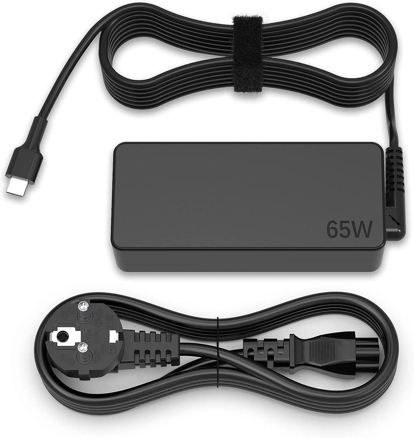 Lenovo 02DL128 USB-C Netzteil 65W - Schwarz