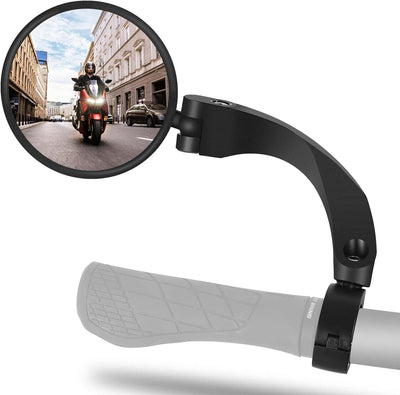 CYCLESPEED Fahrradspiegel für Lenker 18-26MM, HD 360 Grad Drehbar Sicherer Fahrr