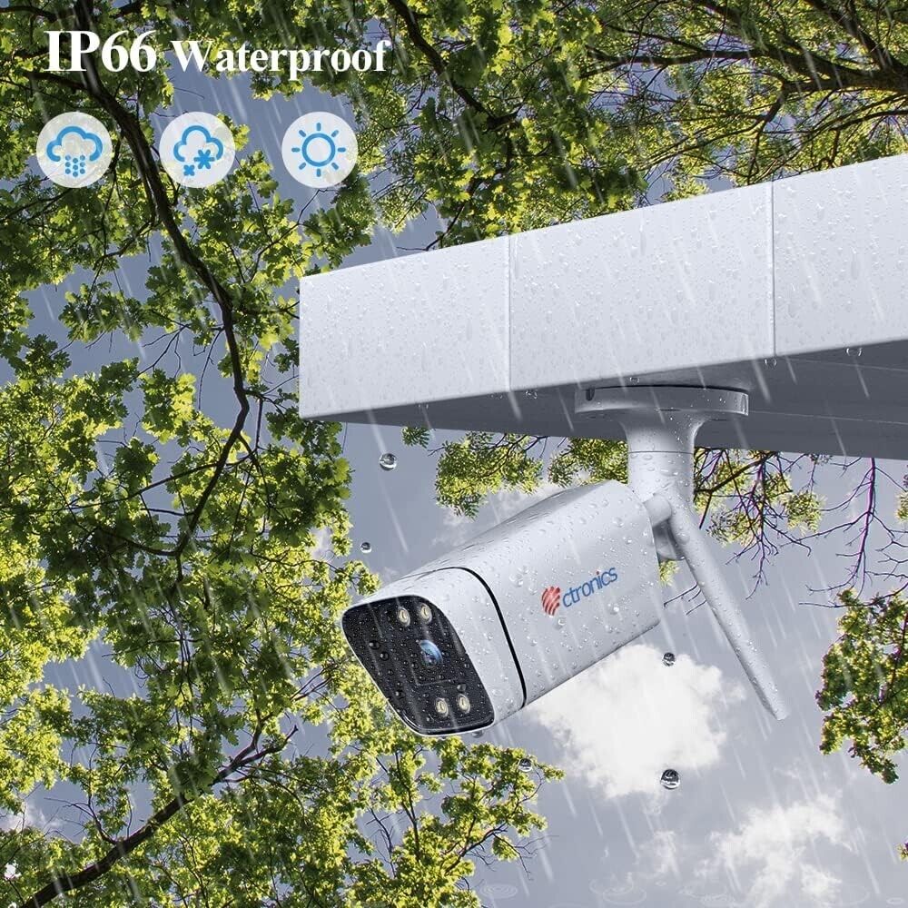 Ctronics 510C - 4G/3G LTE für den Außenbereich, 1080P IP-