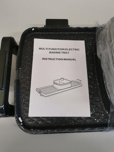 HeißTopf Koreanisch Shabu Doppelseitige Grillpfanne Elektrischer Kochtopf 2In1