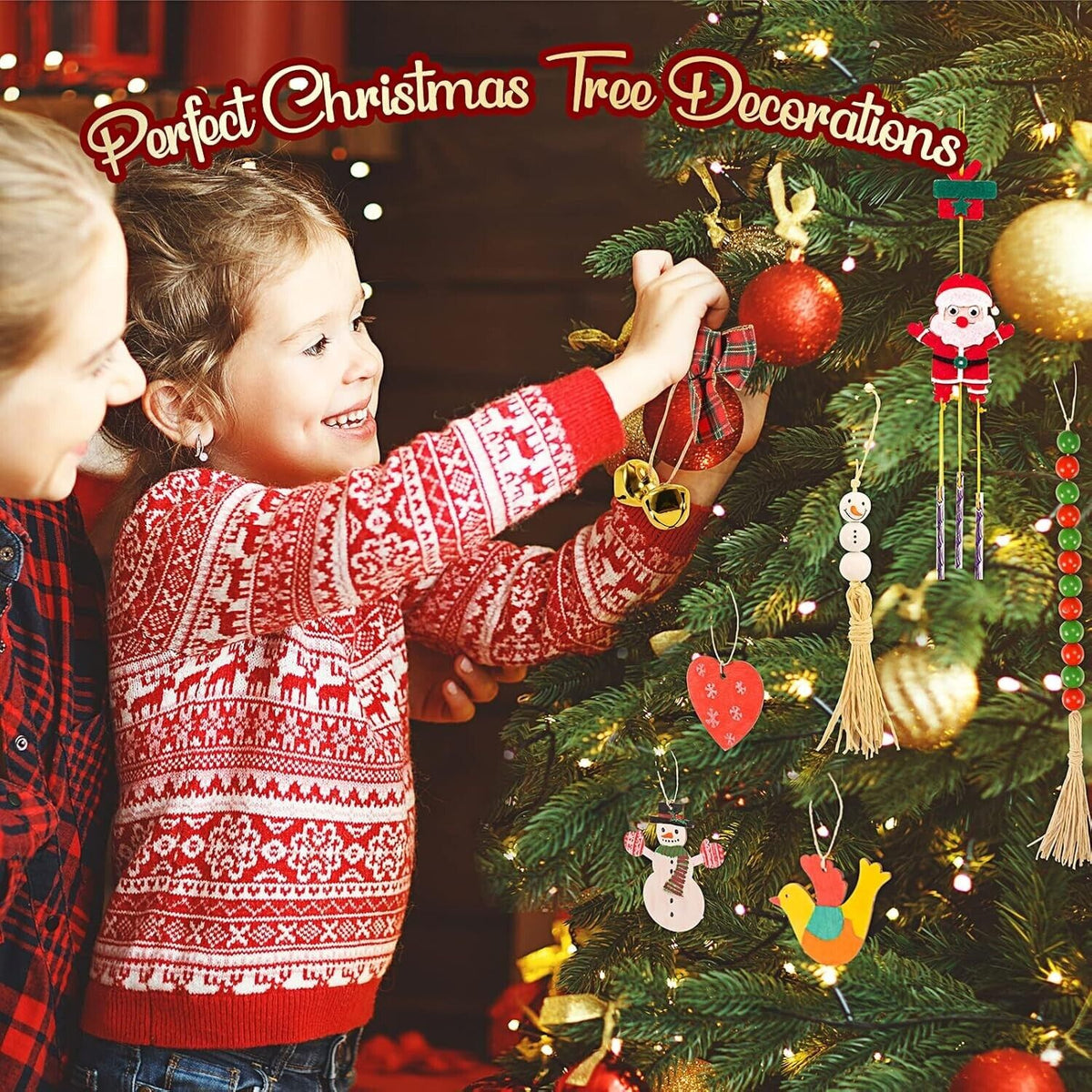 Weihnachts Adventskalender kinder: 24 DIY Bastelsets,Weihnachtsdekoration a