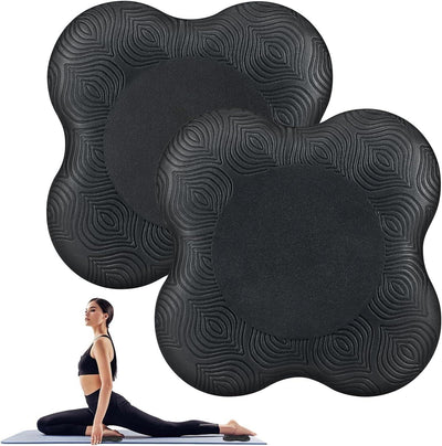 Yoga Kniekissen 2 Stück Knieschützer rutschfeste Kniepolster, verschleißfest