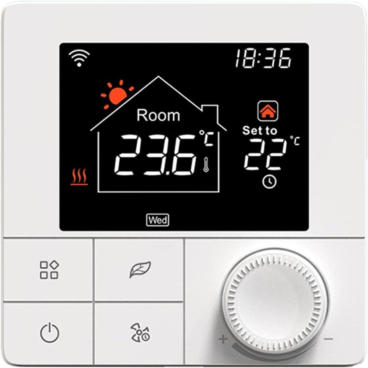 Ailgely - WiFi Smart Thermostat für Wasser-Fußbodenheizung, Programmierbarer Rau