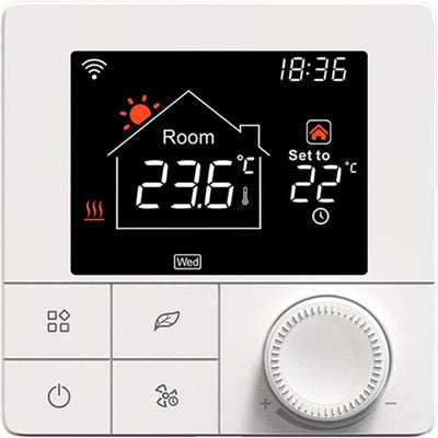 Ailgely - WiFi Smart Thermostat für Wasser-Fußbodenheizung, Programmierbarer Rau