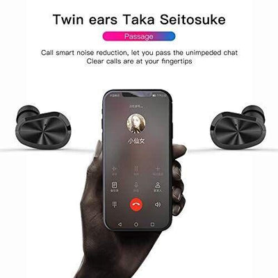 Umi Kopfhörer-W5s-Bluetooth 5.2-IPX7 Kabellose In-Ear-Kopfhörer für iPhone Samsu
