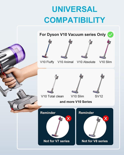 DTK Ersatzakku für Dyson akku V10 SV12 Animal Absolute Motorhead Schnurfreier Va