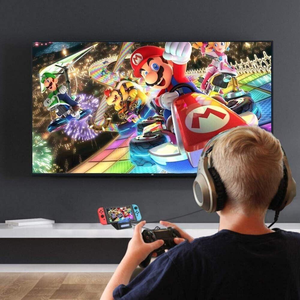 Atuten Mini tragbare Konvertierungsbasis für N-Switch Ladeständer für Nintendo S