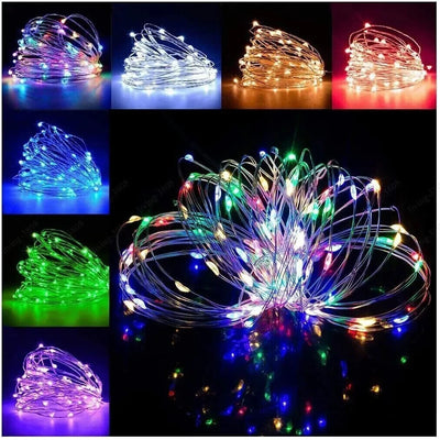 Exporee 5m/10m/20m LED-Lichterketten USB-betrieben, wasserdicht