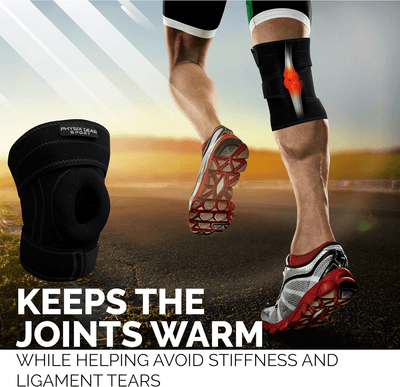 Physix Gear Bandage Knieschützer sofort Schmerzlindernde Kniebandage Unisex