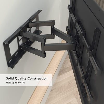 BONTEC CT135B - TV Wandhalterung für 32-80 Zoll Bildschirme bis zu 60kg,