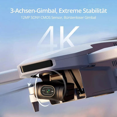 Potensic ATOM Drohne Standard-Kit 3-Achsen-Gimbal 4K FPV GPS Kameradrohne