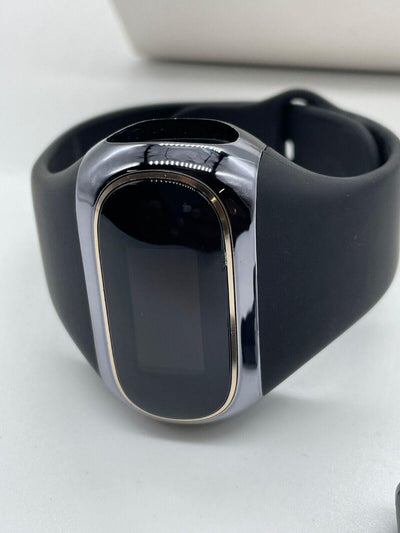 Aipower W20L Smart Bracelet with Built-in Wireless Earbuds - Black