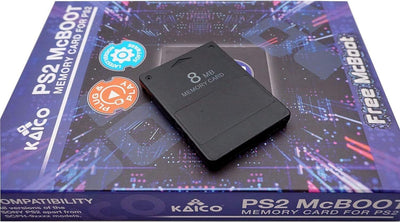 Kaico 8MB PS2 Speicherkarte für Sony Playstation 2 FMCB PS2 Mcboot 1.966