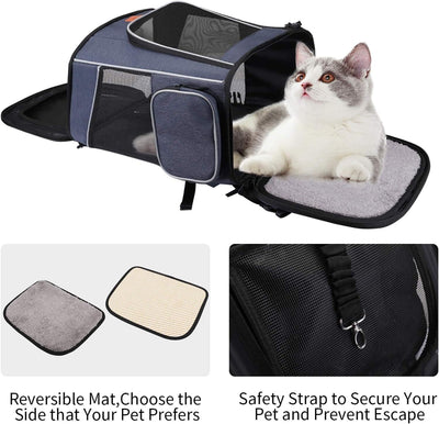 Morpilot Katzenrucksack, Hunderucksack Für Katzen Und Hunde Welpen, Atmungsaktiv