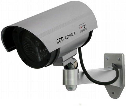 IR1100 Überwachungskamera für den Außenbereich, braun, Kamera-Attrappe für CCTV,