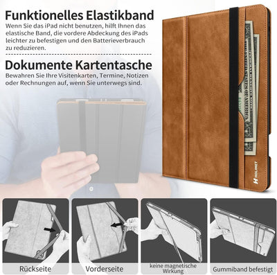 HOLIMET iPad Pro 11 Hülle 2021 4/3/2. Generation Hülle 2021/2020- DUNKELBLAU