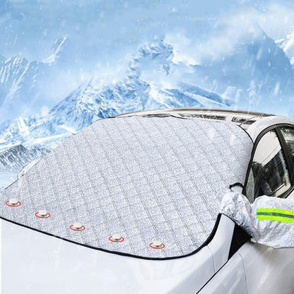Bigmeda Frontscheibenabdeckung Auto Scheibenabdeckung Auto Winter