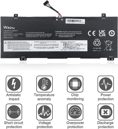 Wikinu L18C4PF3 Laptop Akku für Lenovo ideapad C340-14API C340-14IML C340-14IWL