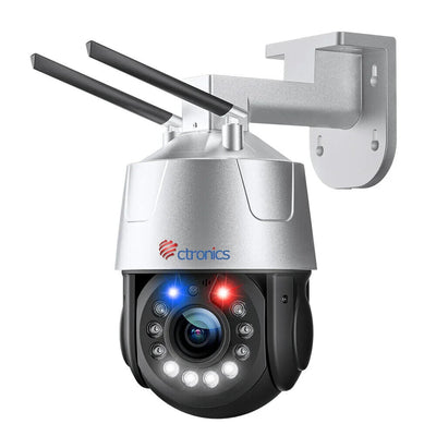 Ctronics 3G/4G LTE Überwachungskamera Aussen & 30X Optischer Zoom(E2)