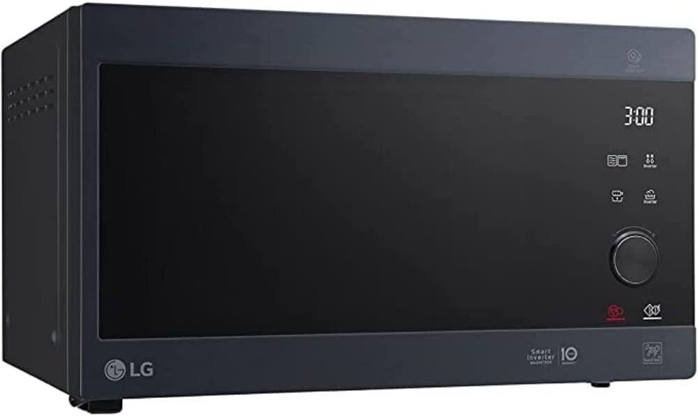 LG MH 6565 CPB Mikrowelle mit Grill - Matt Black Steel