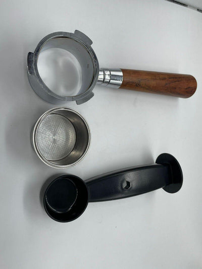 Bodenloser Siebträger 58mm 3 Ohren für Beem Espresso Grind Profession, Breville