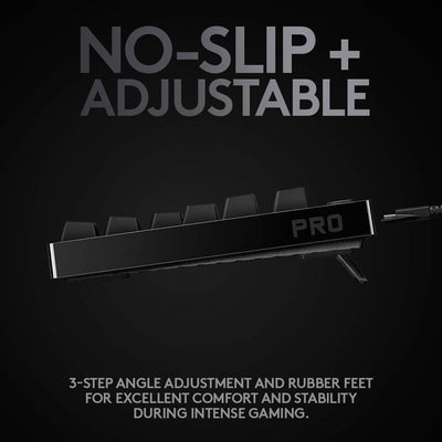 Logitech G PROTKL mechanische Gamingtastatur GX-Blue Clicky LIGHTSYNC RGB Esport