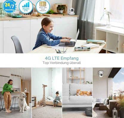 ctronics 750C 4G LTE Überwachungskamera Innen