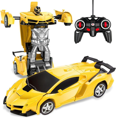 RC Autos, Transformationsroboter, ferngesteuerte Autos für Kinder, Maßstab 1:18,