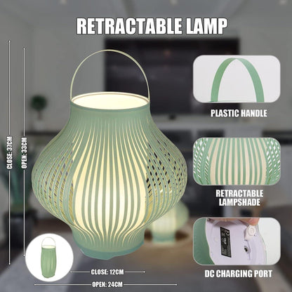 UUFFOO - Led Outdoor Lampe Camping Licht mit Fernbedienung 8 Farben Dimmbare