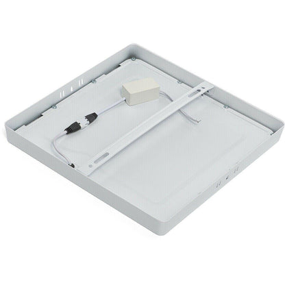 LED Deckenleuchte Flach 36W, 3000K Neutralweiß Modern Deckenlampe, 30CM Bad Lamp