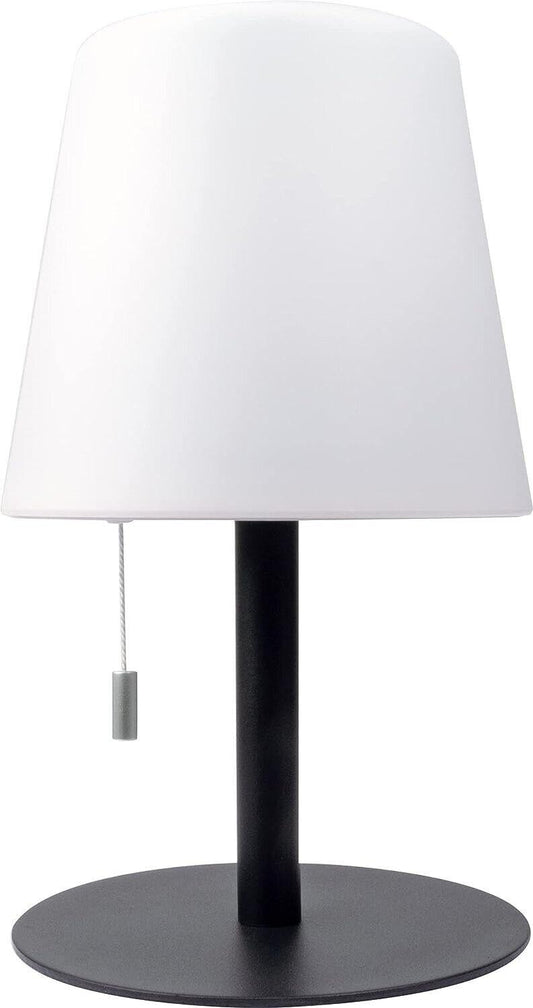 SCHWAIGER 660166 Solar-Lampe für Außen Tischleuchte RGB LED Outdoor-Lampe Solarl