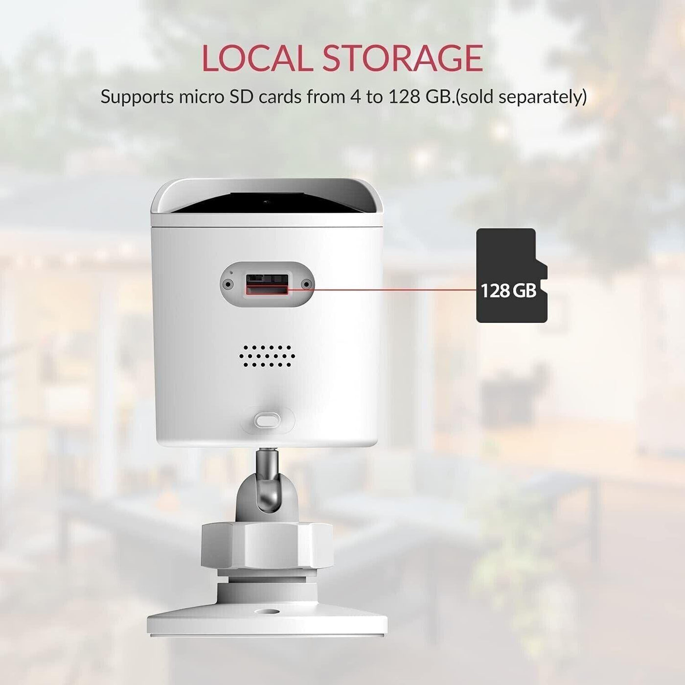 YI Überwachungskamera Aussen 1080P Wifi,IP65 Wetterresistent WLAN IP Kamera Outdoor