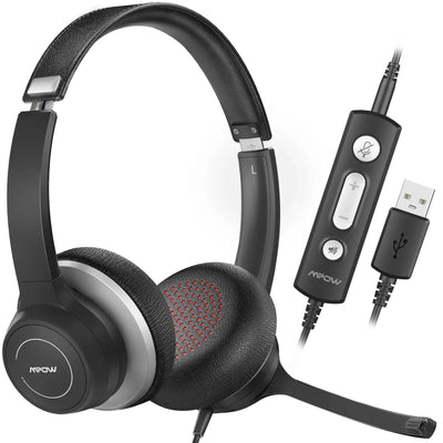 Mpow HC6 - wired comnputer headset