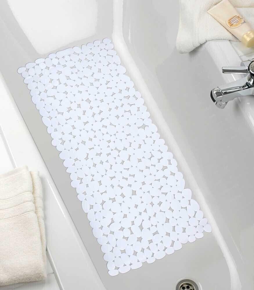WENKO Wanneneinlage Paradise White - XXL 89x40cm