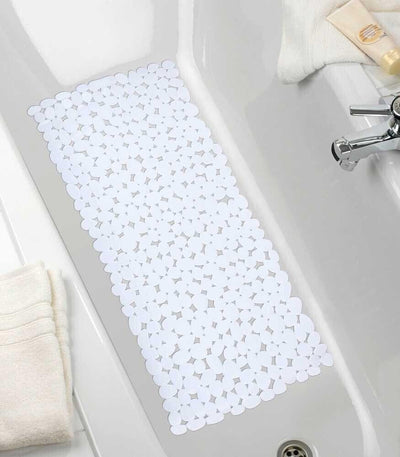 WENKO Wanneneinlage Paradise White - XXL 89x40cm