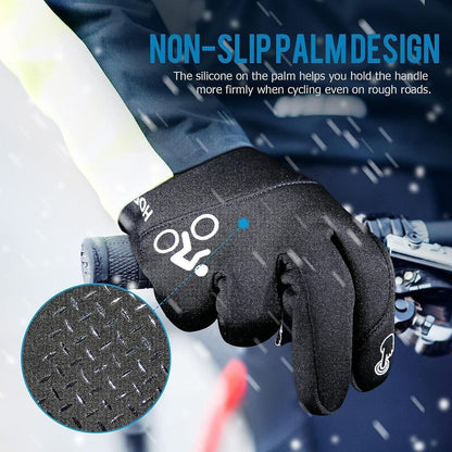 Hoperenne - Sporthandschuhe Fahrrad-Winter-Sport-Laufhandschuhe