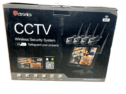 Ctronics CTNK-3404C-B - Kabelloses Kamera System - 4 Kameras, Monitor, Maus Inkl