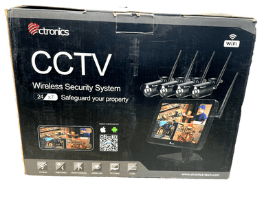 Ctronics CTNK-3404C-B - Kabelloses Kamera System - 4 Kameras, Monitor, Maus Inkl
