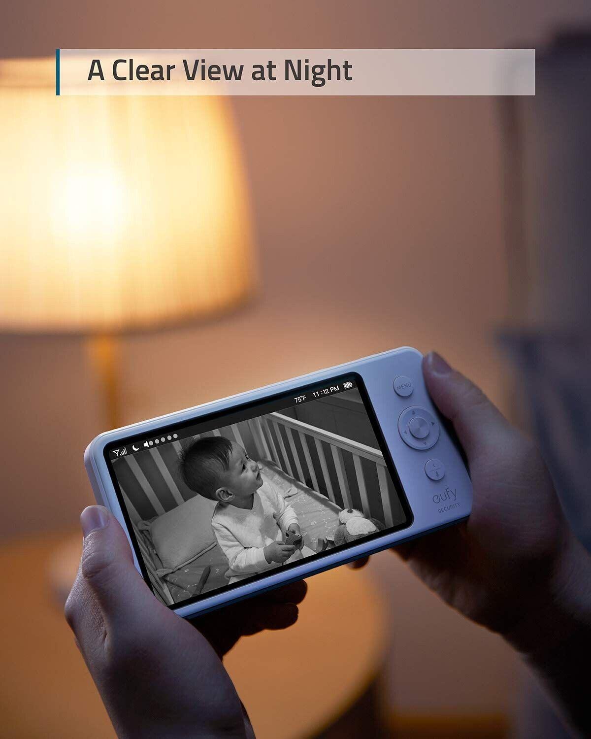 eufy Resolution - Baby Monitor 720p Auflösung, 5 Zoll Display