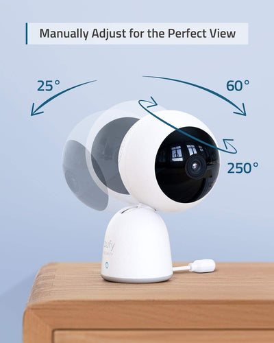eufy Resolution - Baby Monitor 720p Auflösung, 5 Zoll Display