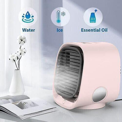 M201 Mini Thermantidote USB Desktop Home Büro Klimaanlage Ventilator Tragbare Lu