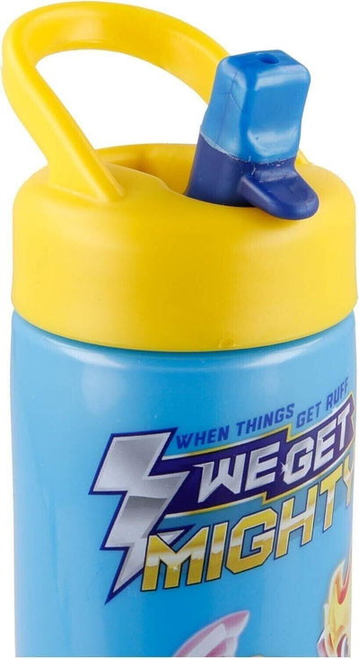 Trinkflasche PP Playground 410 ml PAW Patrol Mighty Pups, Kunststoff, bunt,
