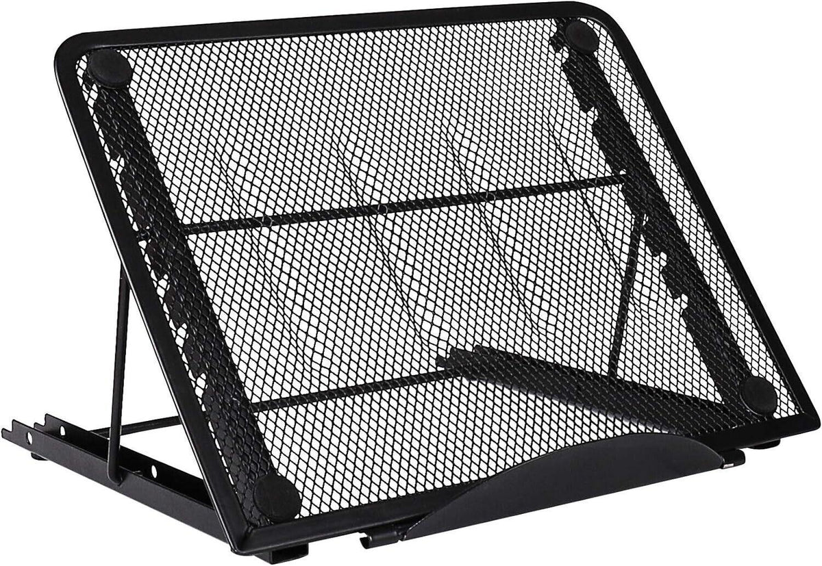 AMZdeal - Laptop Ständer Belüfteter Multi-Angle Notebook Standfuß Faltbar
