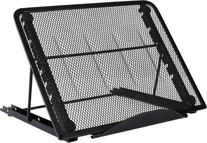 AMZdeal - Laptop Ständer Belüfteter Multi-Angle Notebook Standfuß Faltbar