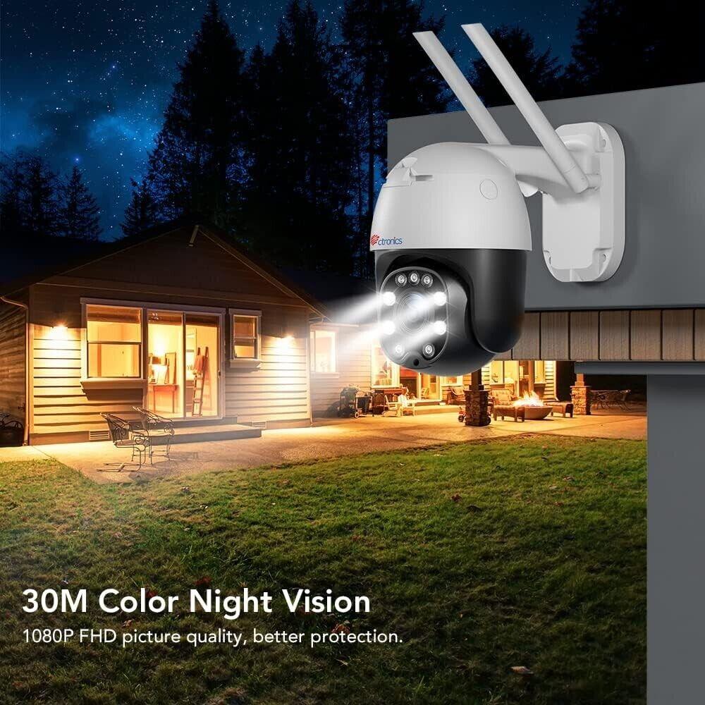 ctronics 285C-Z4 - 5X Optischer Zoom Überwachungskamera Aussen WLAN,