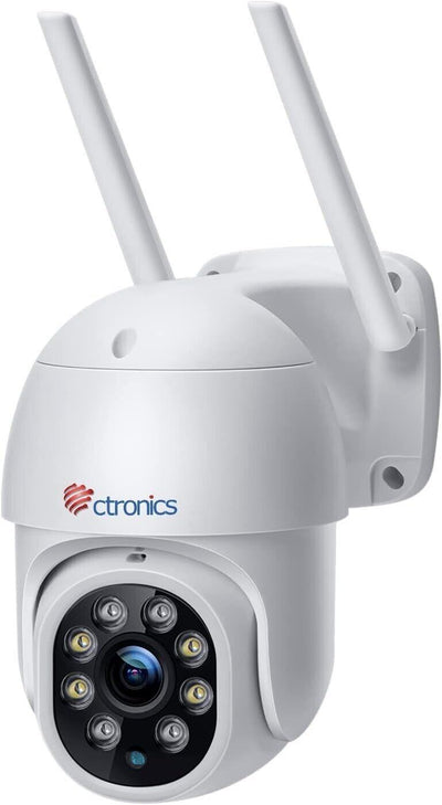 ctronics PTZ Überwachungskamera Aussen,1080P Kabellose IP WLAN Outdoor Kamera mi