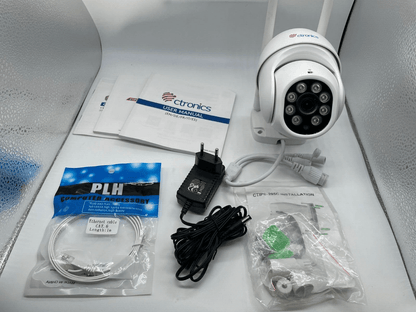 ctronics PTZ Überwachungskamera Aussen,1080P Kabellose IP WLAN Outdoor Kamera mi