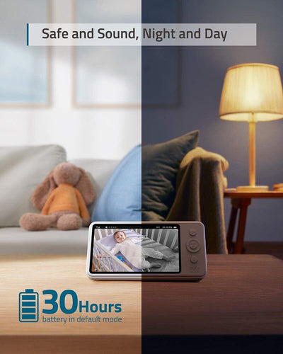 eufy Resolution - Baby Monitor 720p Auflösung, 5 Zoll Display